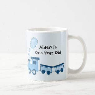Mug Train Blue Choo Choo