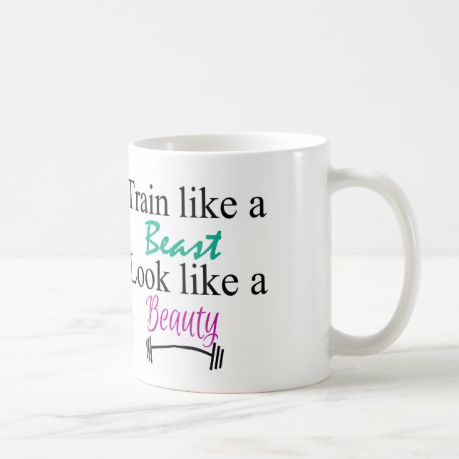 Mug Train comme une bête (Droite)