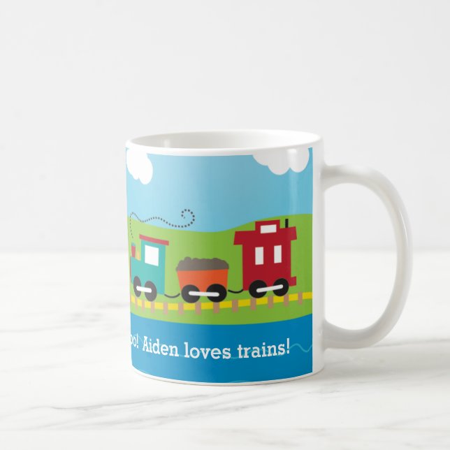 Mug Train de Choo Choo de l'enfant mignon (Droite)