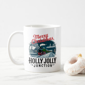 Mug Train de Noël Vintage