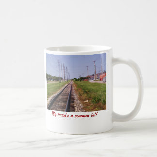 Mug train et voies 2, un commin de mon train dedans !