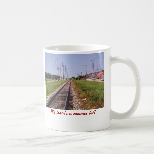 Mug train et voies 2, un commin de mon train dedans ! (Droite)
