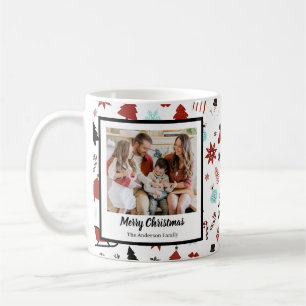 Mug Traîneau de rennes Noël Pins