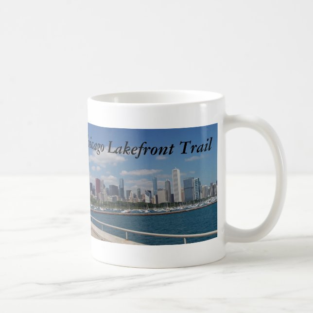 Mug Traînée de bord du lac de Chicago (Droite)