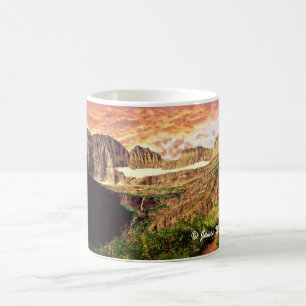 Mug Traînée de glacier de Grinnell de parc national 