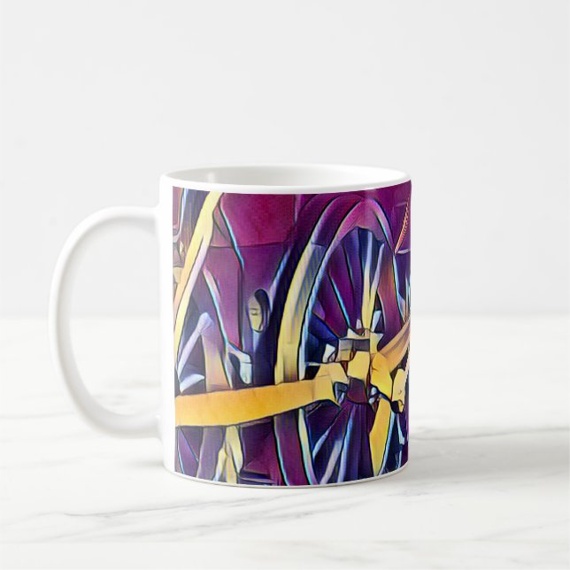 MUG TRAINS À VAPEUR (Gauche)