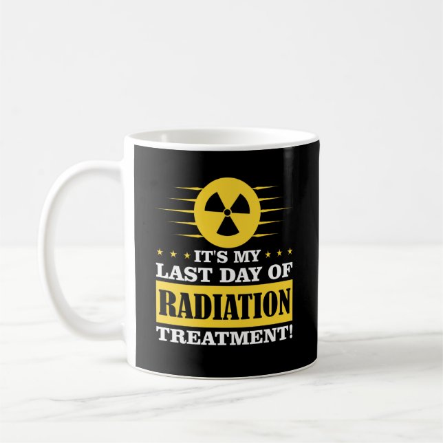 Mug Traitement de radiothérapie de dernière journée Ca (Gauche)