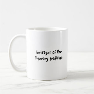 Mug traître gaucher du littéraire…