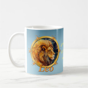 Mug Traits du zodiaque Lion, motivation, horoscope, le