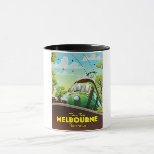 Mug Tramway de Melbourne Australie