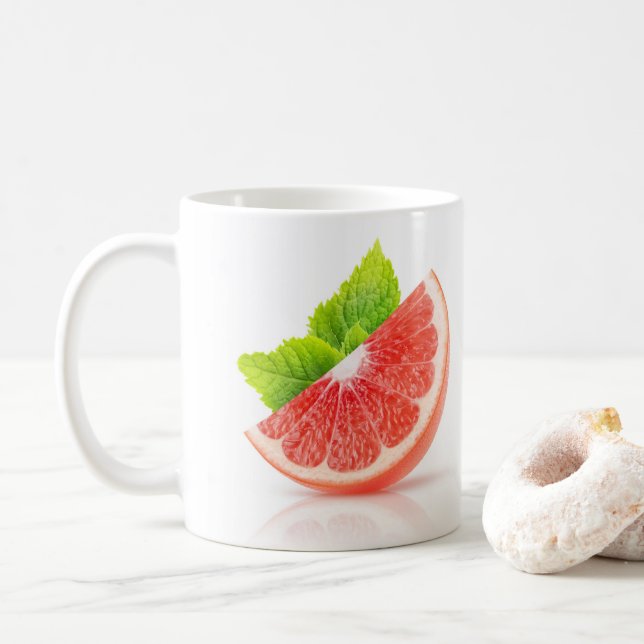 Mug Tranche de pamplemousse (Avec donut)