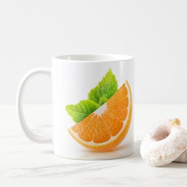 Mug tranche orange (Avec donut)