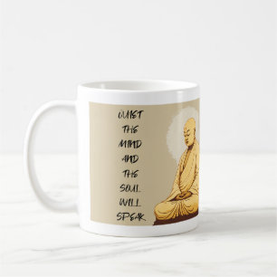 Mug Tranquille l'esprit et l'âme parlera MONK T-Shir