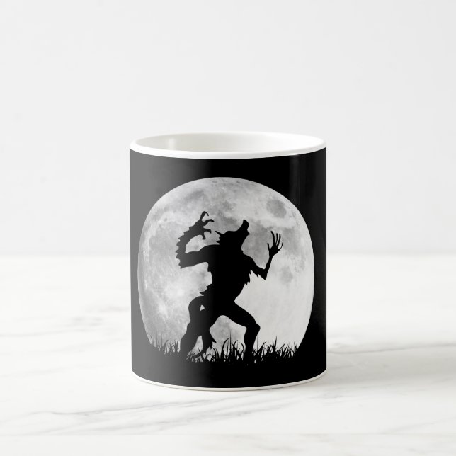 Mug Transformation de Pleine lune de loup-garou (Centre)