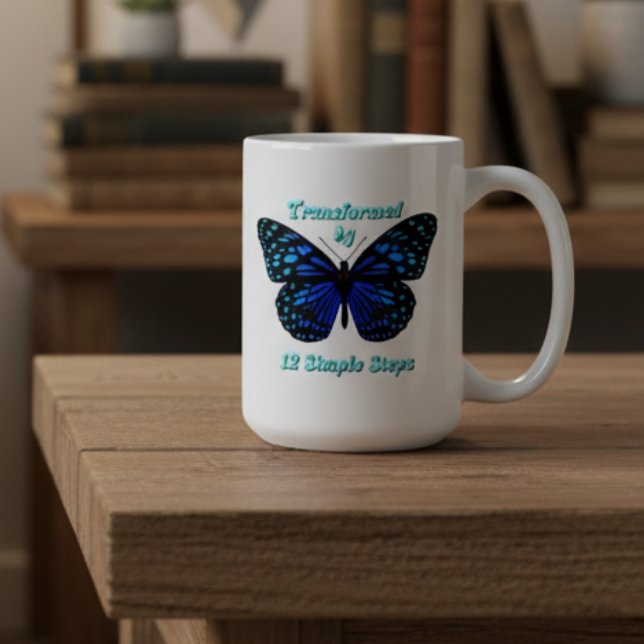 Mug Transformé par 12 étapes simples, AA, NA, Al-Anon (Créateur téléchargé)