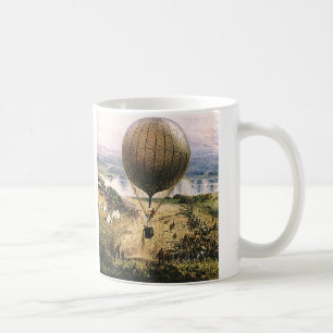 Mug Transport Vintage, Ballons Dirigeables à Air Chaud