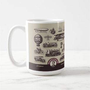 Mug Transport Vintage cool européen et américain