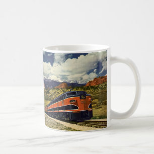 Mug Transport vintage en American West, Train 158
