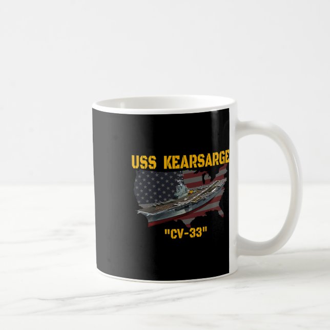 Mug Transporteur D'Aéronefs Uss Kearsarge Cv-33 Vétéra (Droite)