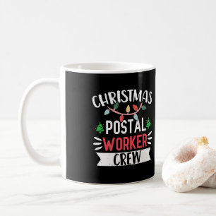 Mug Transporteur de courrier Mailman Christmas Postal 
