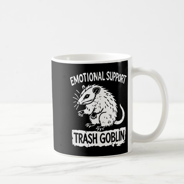 Mug Trash Goblin Ssum Emotional Suprt Funny Meme  (Droite)
