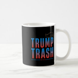 Mug Trash Trump 2024 Grunge Garbage Pour Trump Drôle T