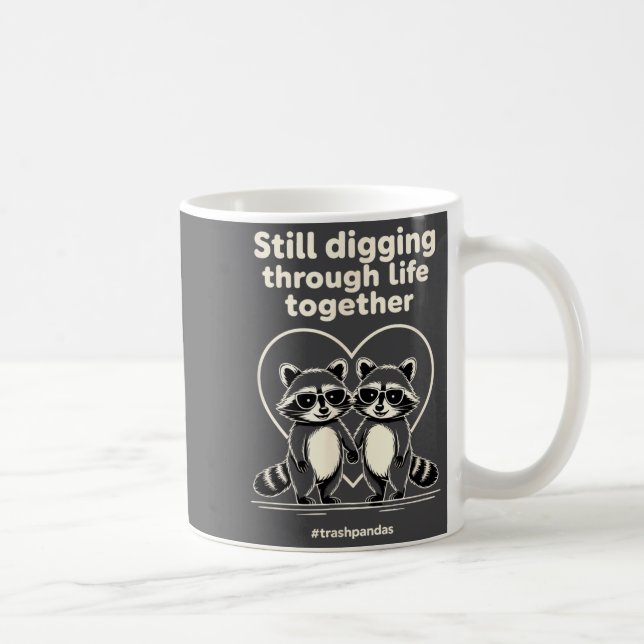 Mug Trashpandas Couples Matching Valentines Day Annive (Droite)