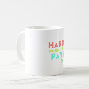 Mug Travail dur - Restez concentré, restez motivé