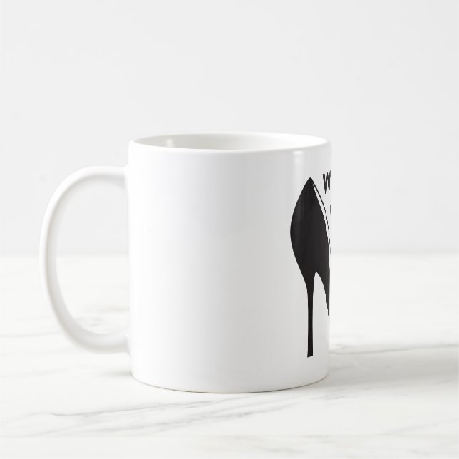 Mug Travaillera pour des chaussures (Gauche)