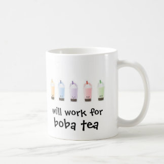 Mug Travaillera pour le thé de Boba [customisez votre