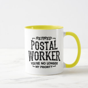 Mug Travailleur de la poste retraité Mailman Funny