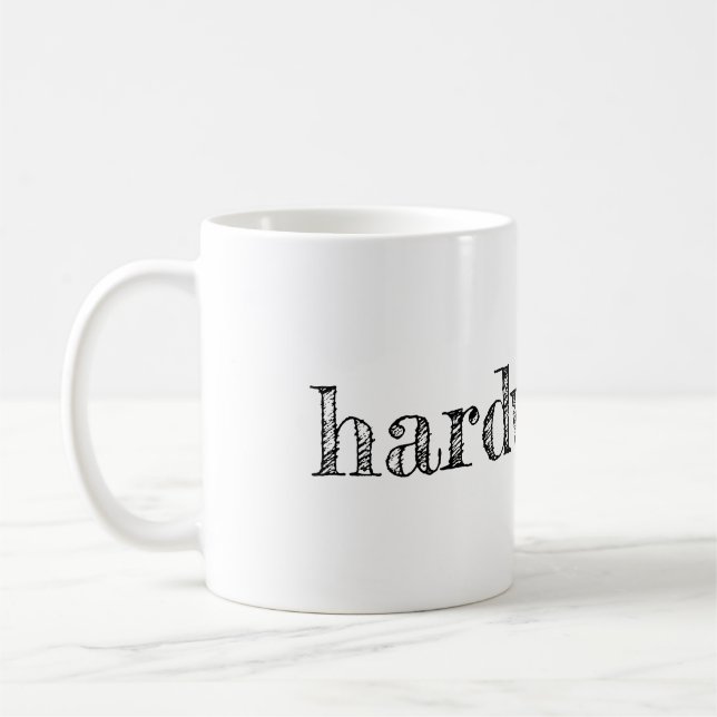 Mug Travailleur dur (Gauche)