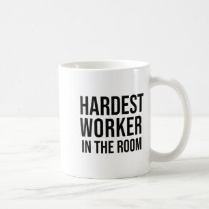 Mug Travailleur le Plus Acharné de la Salle , Motivati