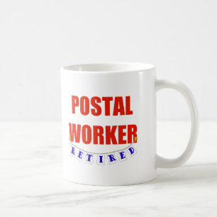 MUG TRAVAILLEUR POSTAL RETRAITÉ