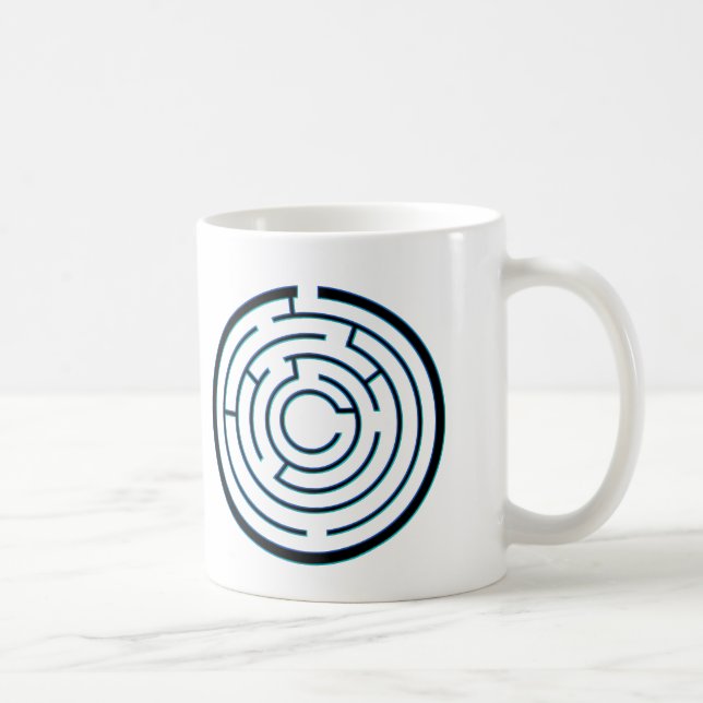 Mug Travaillez le Maze pendant que vous vous réveillez (Droite)