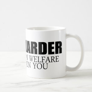 Mug Travaillez plus dur parce que les millions sur