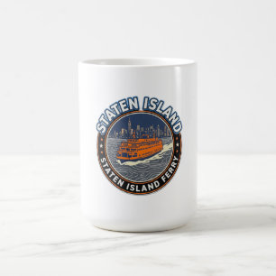 Mug Traversée du Staten Island Ferry - Aube