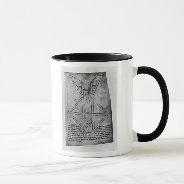 Mug Trebuchet, machine pour jeter des flèches (Droite)