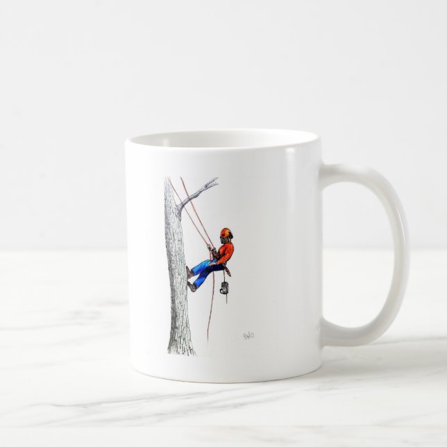 Mug Tree Surgeon Arborist Forester (Droite)