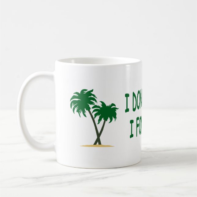 Mug Treehugger drôle (Gauche)