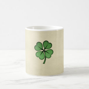 Mug Trèfle irlandais chic Lucky