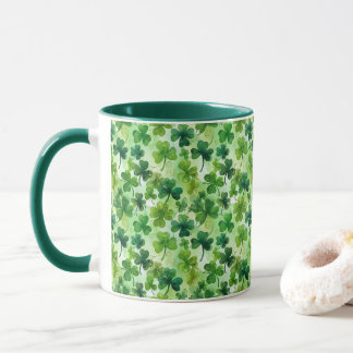Mug Trèfles irlandais jour de la Saint-Patrick