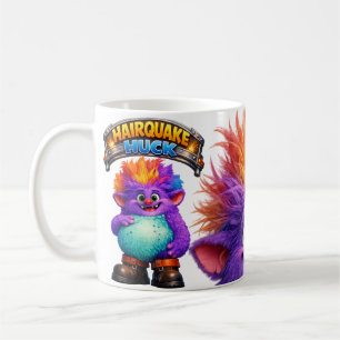 Mug Tremblement de cheveux Monstre drôle 