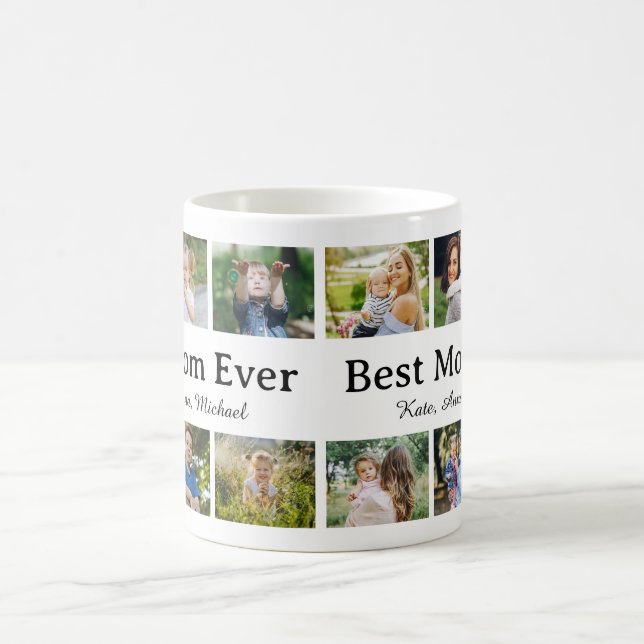 Mug Trendy Modern Mother Best Mom Ever Keepsake (Centre)