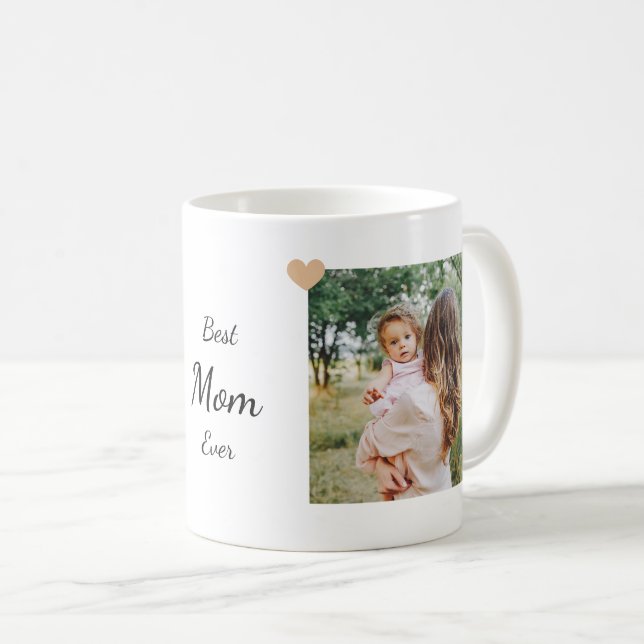 Mug Trendy Mother Best Mom Ever Keepsake (Devant droit)