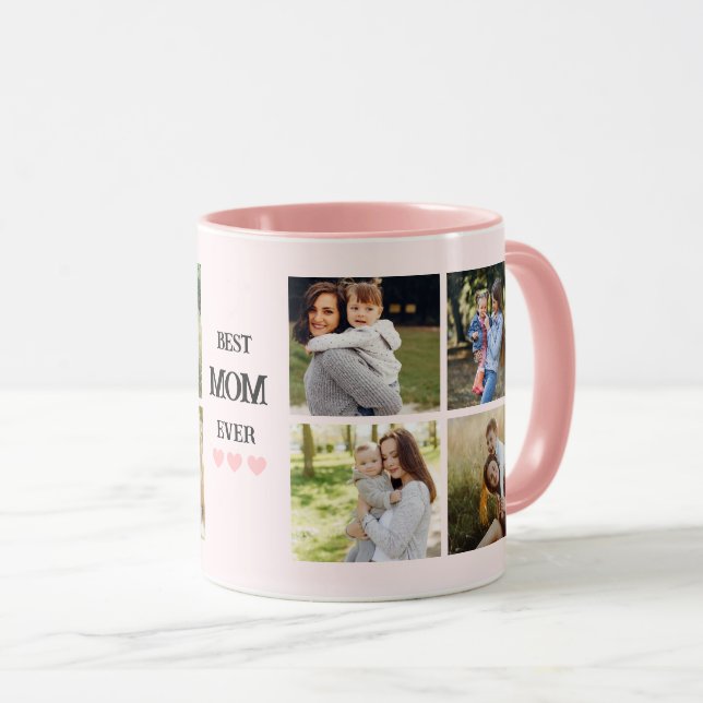 Mug Trendy Mother Best Mom Ever Keepsake (Devant droit)