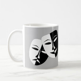 Mug Très Cool Comédie et Tragédie Masques Théâtres