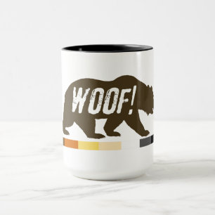 Mug Très Cool Ours Gay Fierté Drapeau Ours Woof