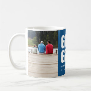 Mug Très grand. Grand-père. Fête des pères Photo Café 