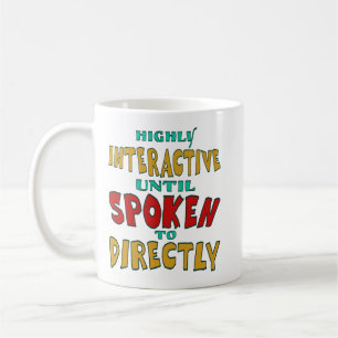 Mug Très interactif jusqu'à être directement interpell